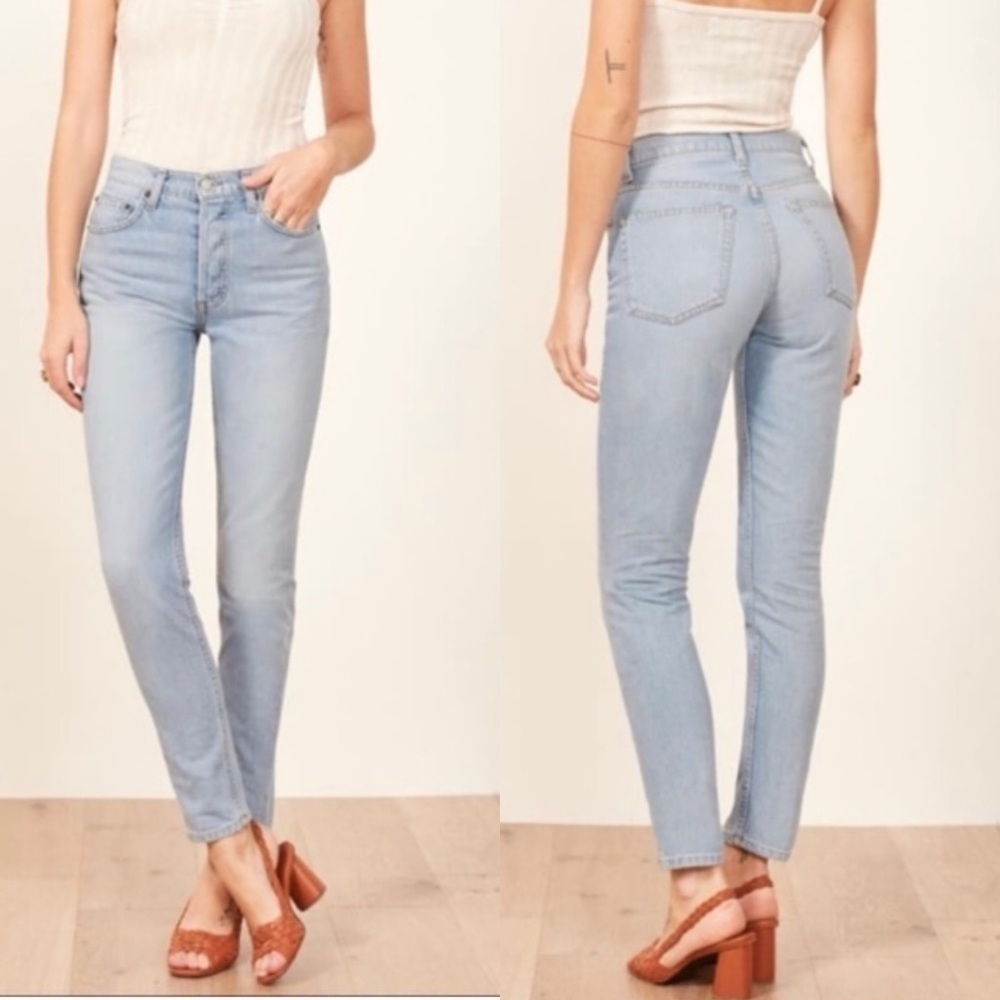 REFORMATION Melissa High* & Skinny Jeans Size 24